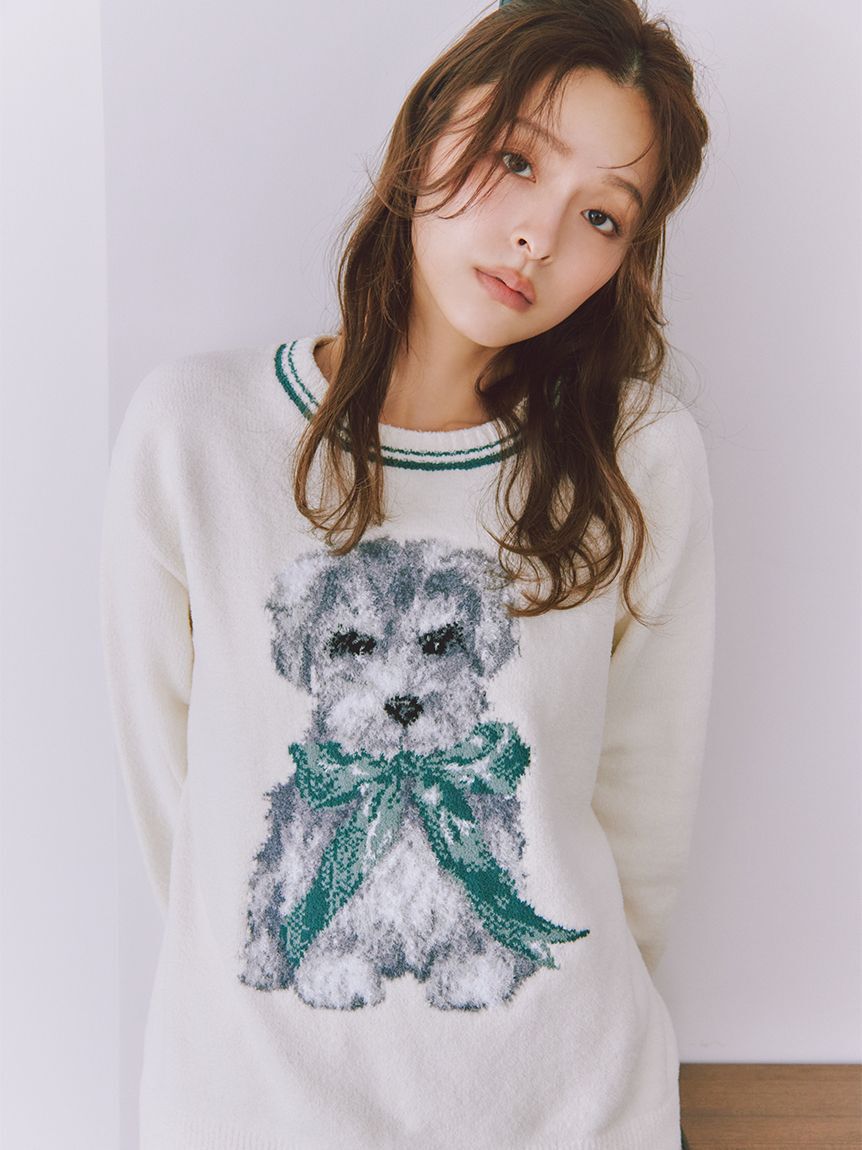 SNIDEL HOME「【SNIDEL HOME &times; 新木優子】ニットプルオーバー」|ルームウェア|