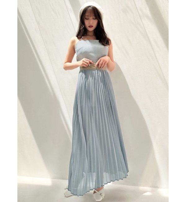 RESEXXY「ツイードレイヤードワンピース」|ワンピース|