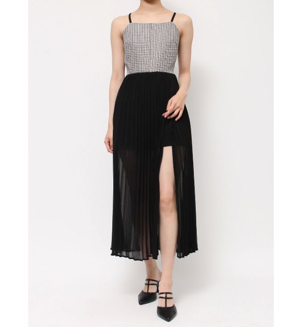 RESEXXY「ツイードレイヤードワンピース」|ワンピース|