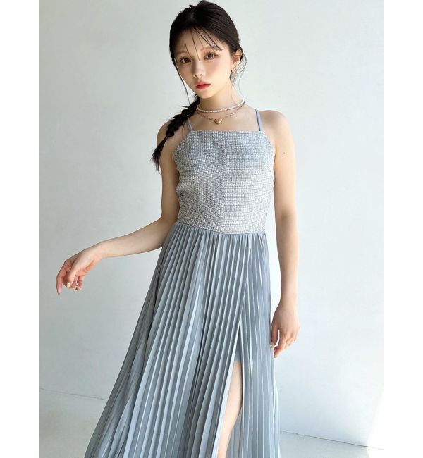 RESEXXY「ツイードレイヤードワンピース」|ワンピース|