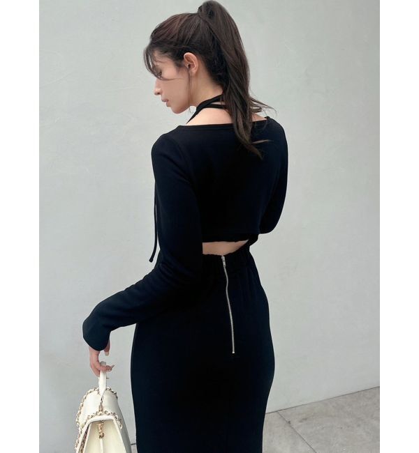 RESEXXY「バックオープンパネルワンピース」|ワンピース|