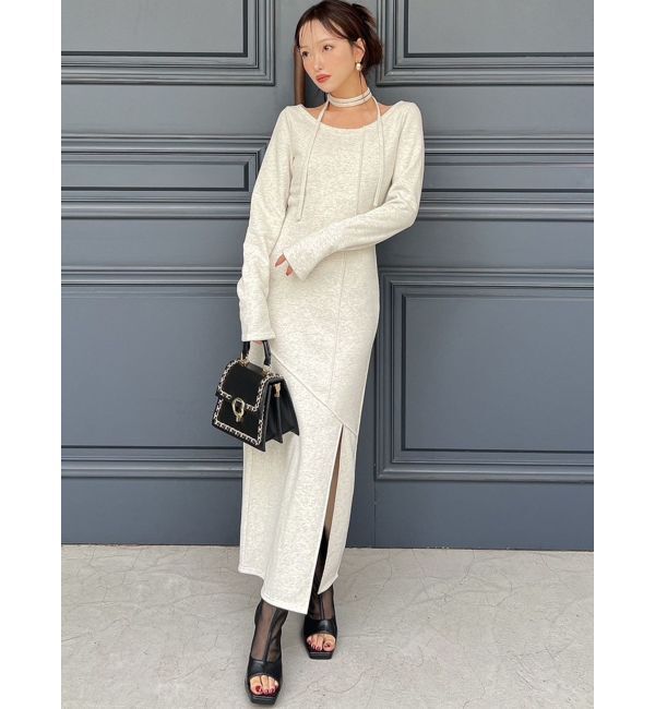 RESEXXY「バックオープンパネルワンピース」|ワンピース|