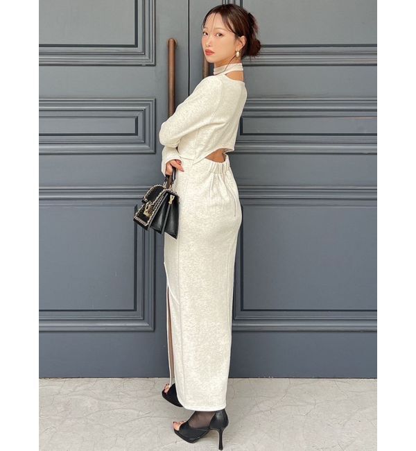 RESEXXY「バックオープンパネルワンピース」|ワンピース|