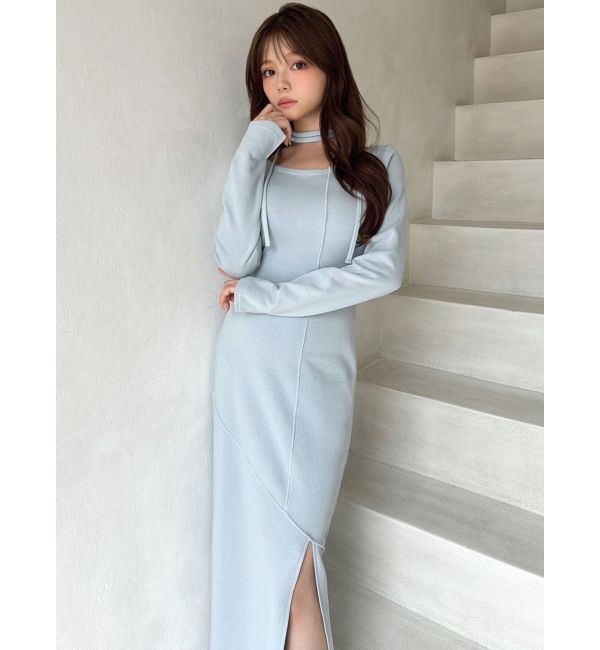 RESEXXY「バックオープンパネルワンピース」|ワンピース|