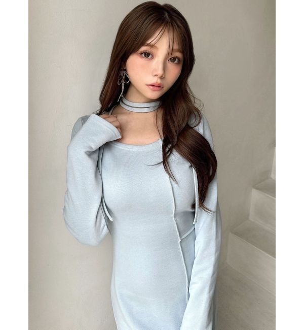 RESEXXY「バックオープンパネルワンピース」|ワンピース|