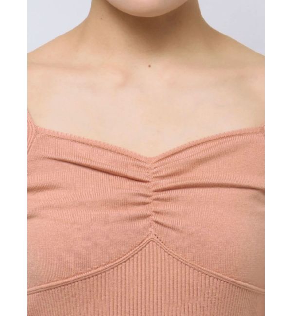 RESEXXY「ナローストラップタイトニットワンピース」|ワンピース|