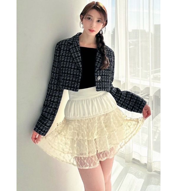 RESEXXY「フリルミニスカート」|スカート|