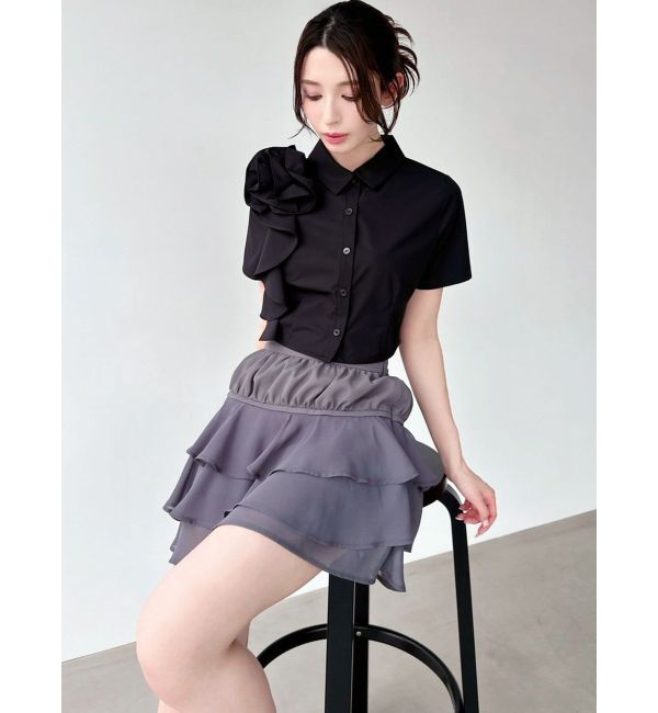 RESEXXY「フリルミニスカート」|スカート|