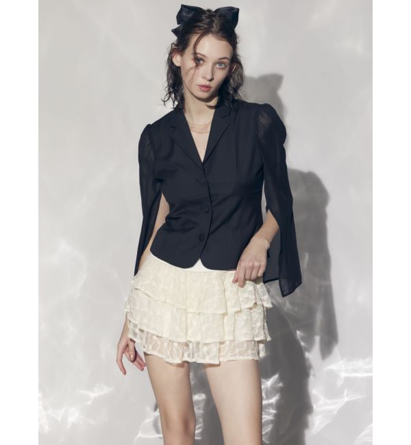 RESEXXY「フリルミニスカート」|スカート|