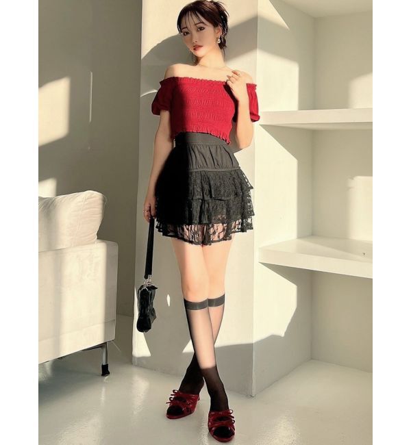 RESEXXY「フリルミニスカート」|スカート|