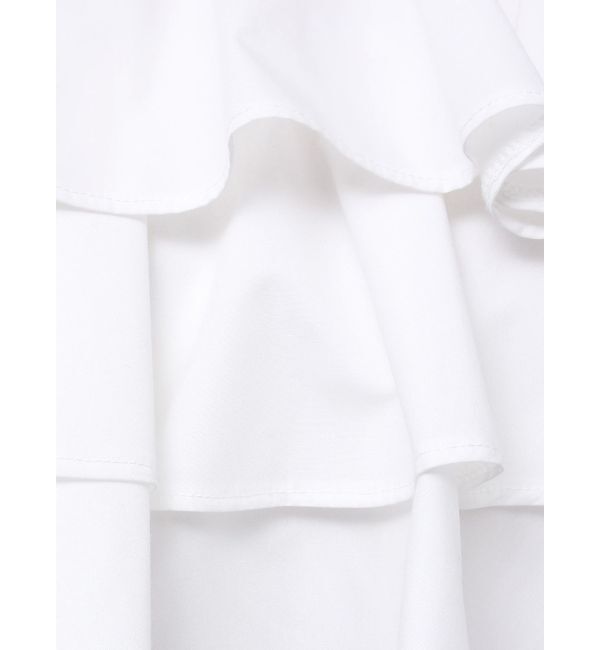 MERCURYDUO「オフショルフリルブラウス」|シャツ・ブラウス|