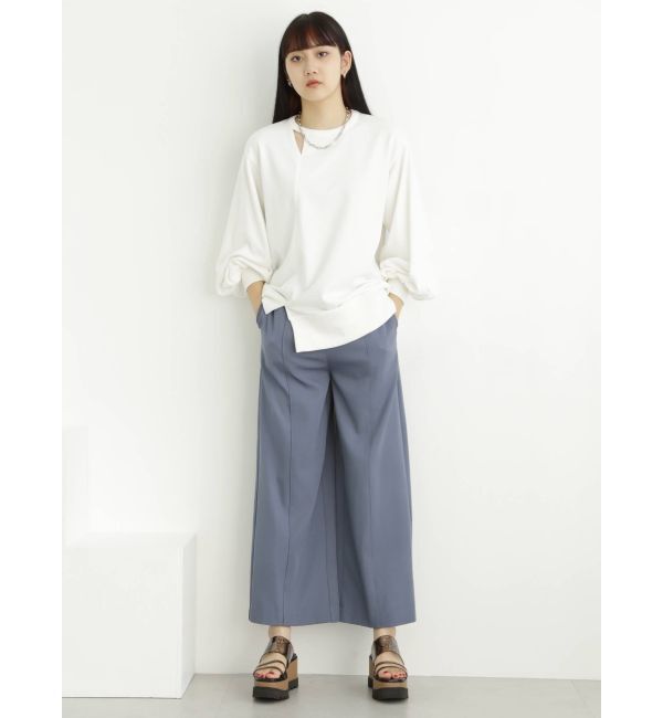 MURUA「ハイウエストベルトワイドパンツ」|その他|