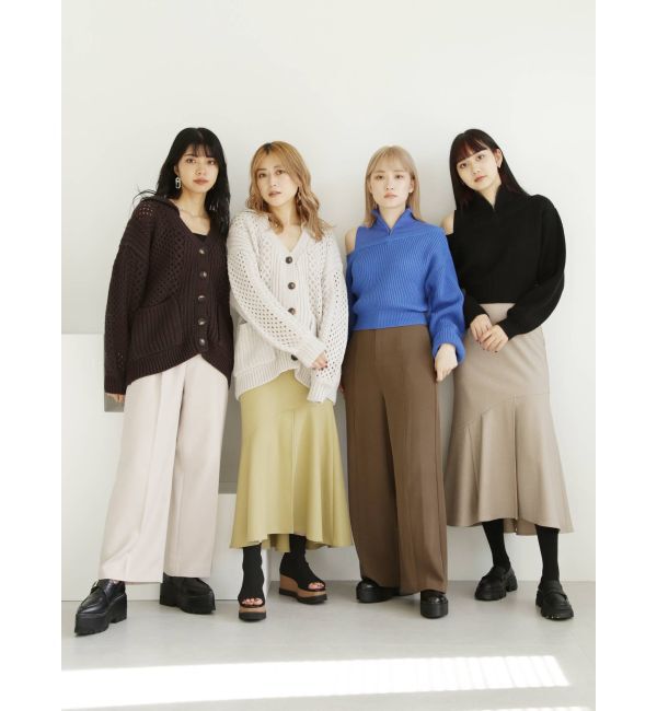 MURUA「ハイウエストベルトワイドパンツ」|その他|