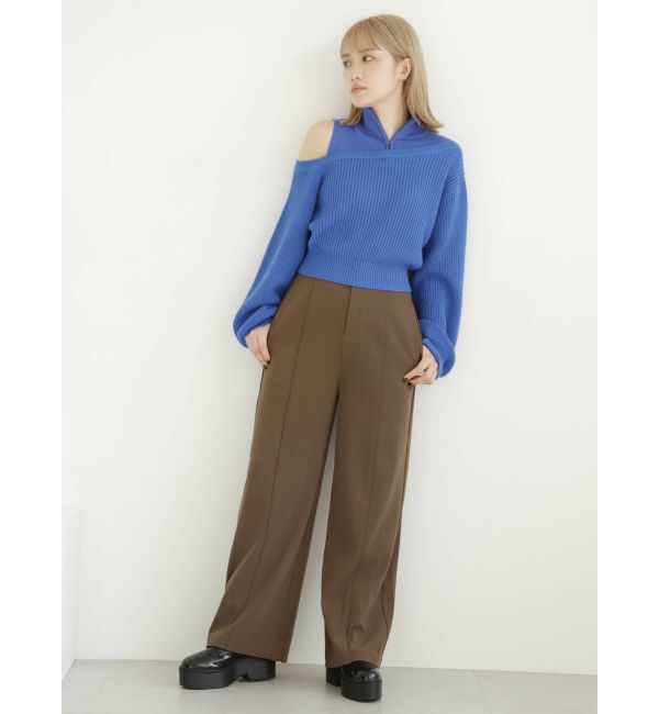 MURUA「ハイウエストベルトワイドパンツ」|その他|