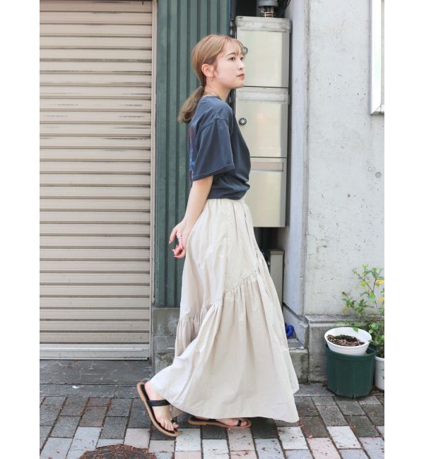 Ungrid「ギャザーデザインスカート」|スカート|