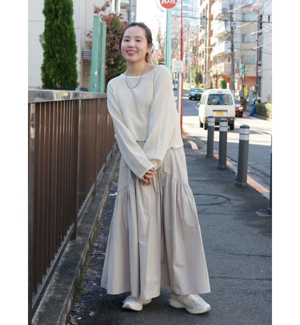 Ungrid「ギャザーデザインスカート」|スカート|