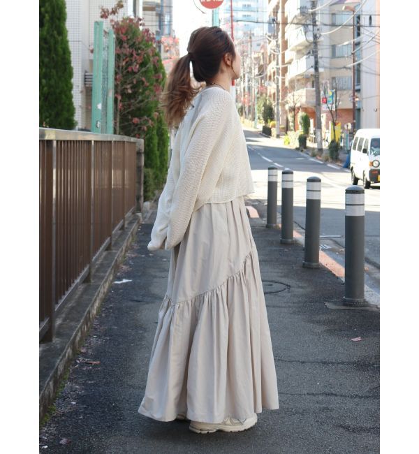 Ungrid「ギャザーデザインスカート」|スカート|