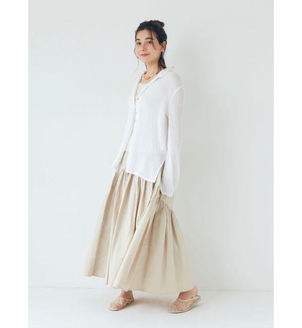 Ungrid「ギャザーデザインスカート」|スカート|
