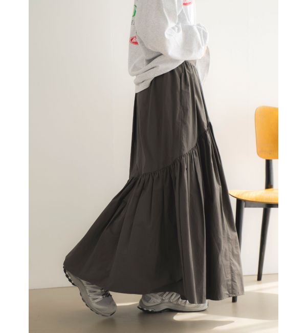 Ungrid「ギャザーデザインスカート」|スカート|