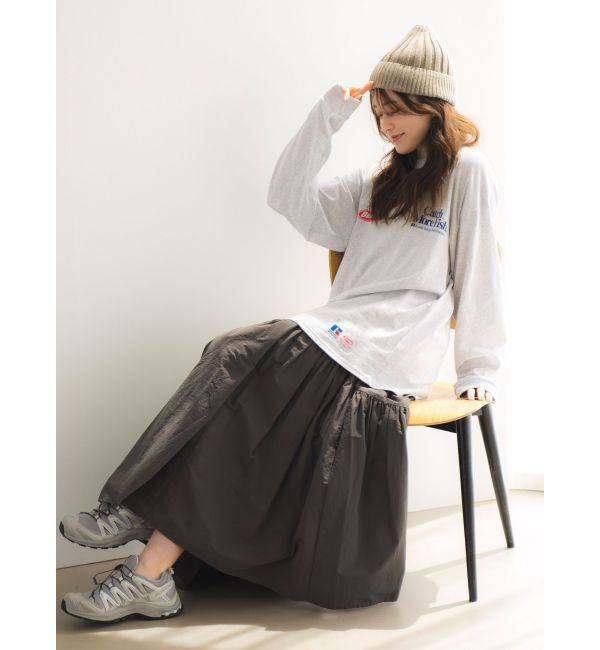 Ungrid「ギャザーデザインスカート」|スカート|