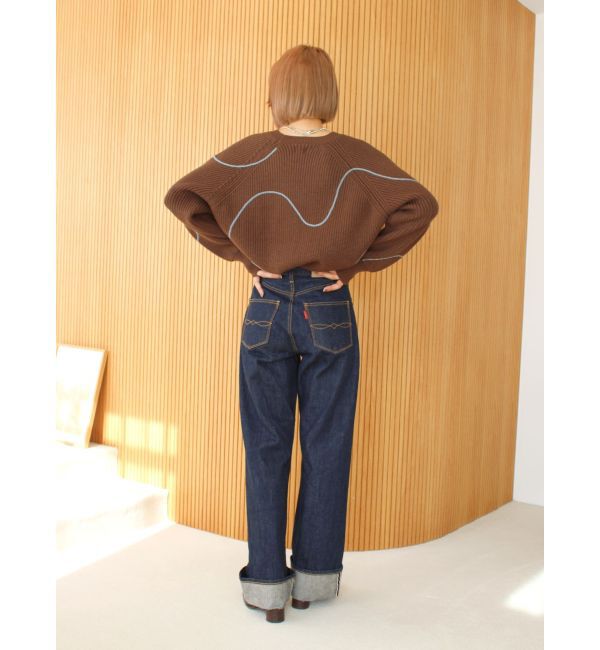 Ungrid「テープデザインルーズニット」|ニット・セーター|