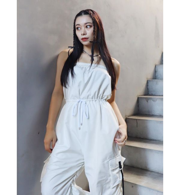 EVRIS「ボリュームギャザーベアオールインワン」|オールインワン|