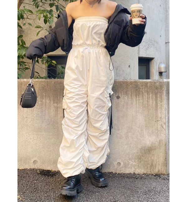 EVRIS「ボリュームギャザーベアオールインワン」|オールインワン|