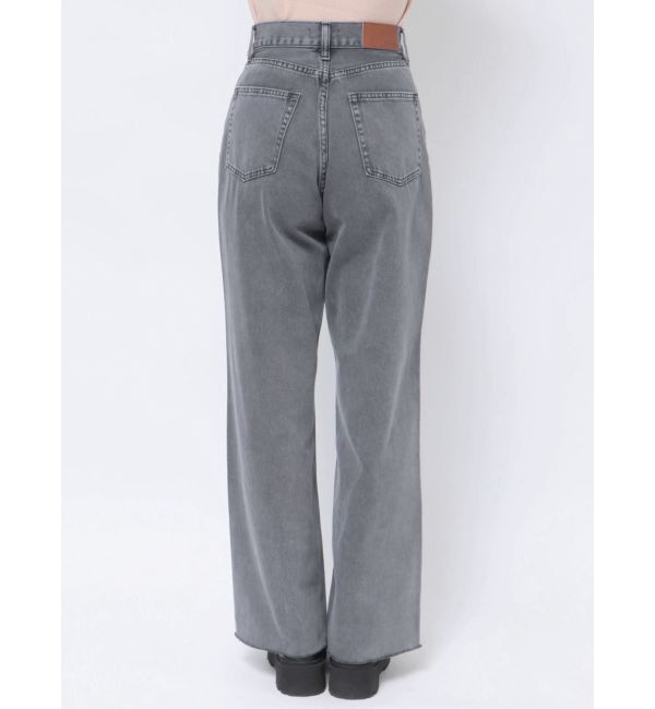 EVRIS「シンプルワイドデニムパンツ」|デニム|