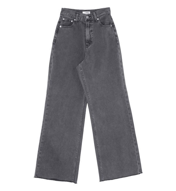 EVRIS「シンプルワイドデニムパンツ」|デニム|