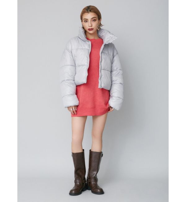 EVRIS「バックロゴオーバーサイズニットトップス」|ニット・セーター|