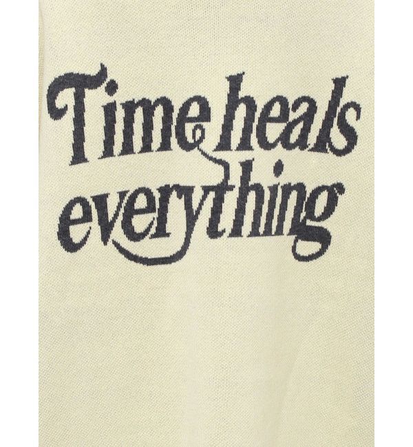 EVRIS「バックロゴオーバーサイズニットトップス」|ニット・セーター|