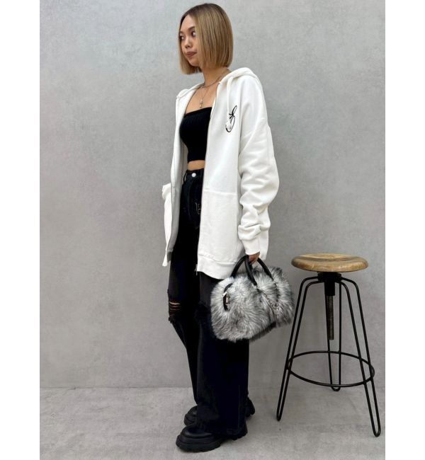 EVRIS「グラフィックワイドパンツ」|その他|