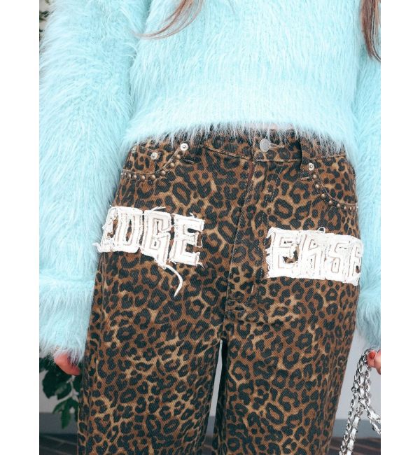 EVRIS「グラフィックワイドパンツ」|その他|