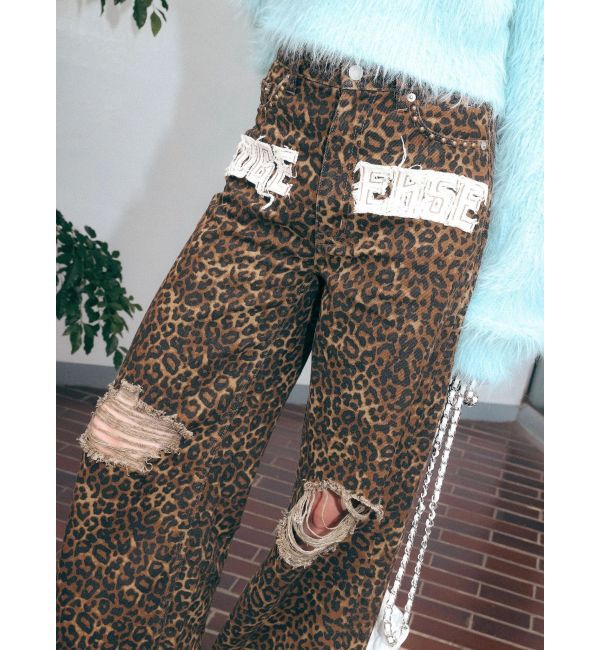 EVRIS「グラフィックワイドパンツ」|その他|