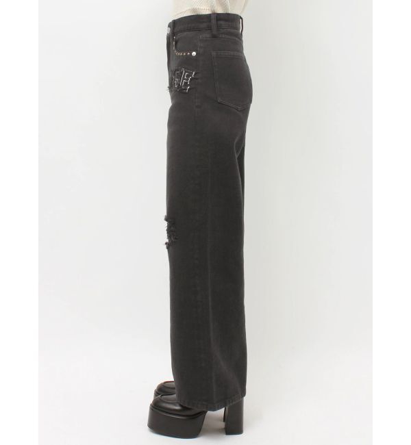 EVRIS「グラフィックワイドパンツ」|その他|