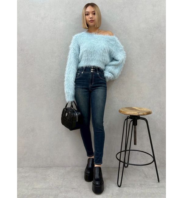 EVRIS「シャギーニットトップス」|ニット・セーター|