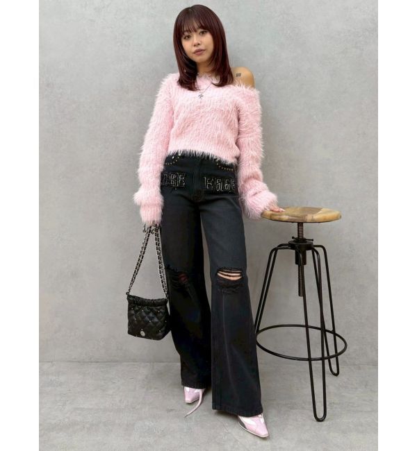 EVRIS「シャギーニットトップス」|ニット・セーター|