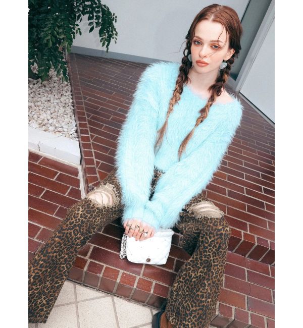 EVRIS「シャギーニットトップス」|ニット・セーター|