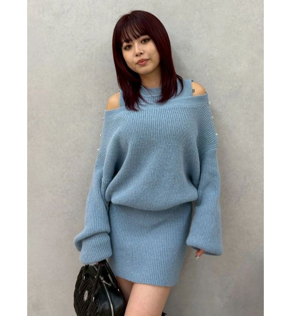 EVRIS「アメスリセットアンサンブルワンピース」|ワンピース|ブルー