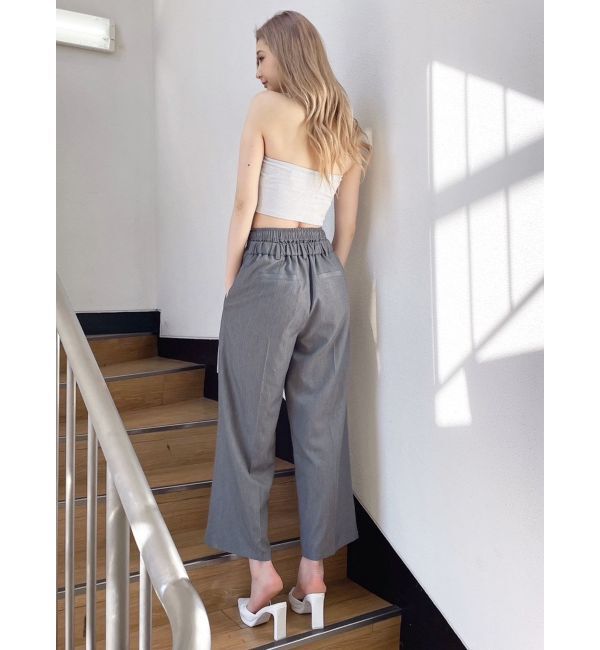 GYDA「ダブルウエストツイルパンツ」|その他|