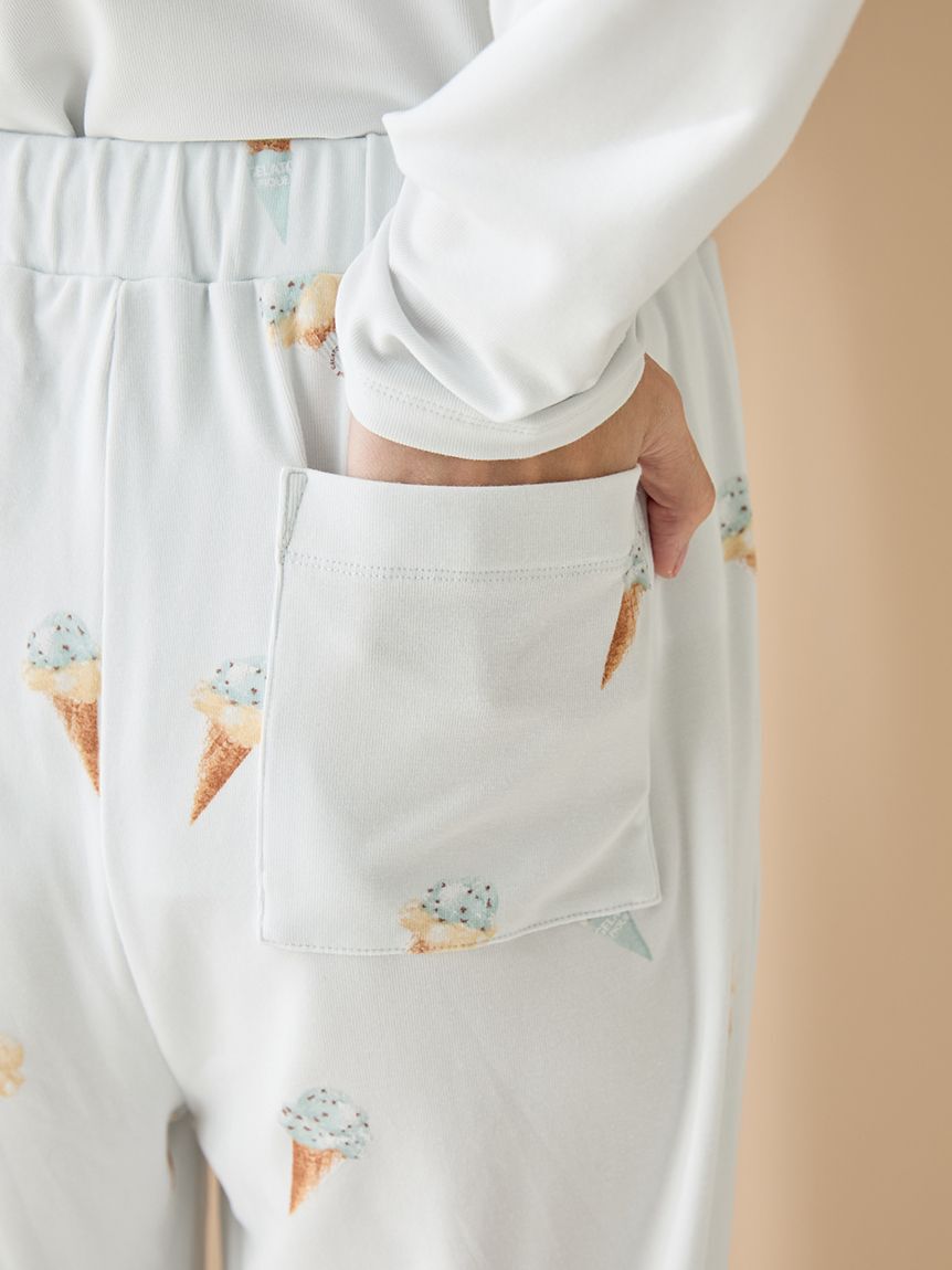 gelato pique「アイス柄ロングパンツ」|ルームウェア|