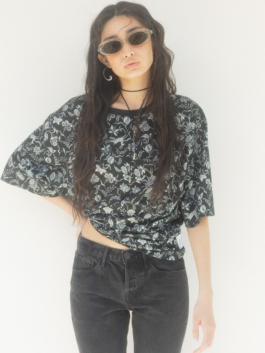 styling/「【styling/&times;KEITA MARUYAMA】総柄プリントＴシャツ」|Tシャツ・カットソー|BLK