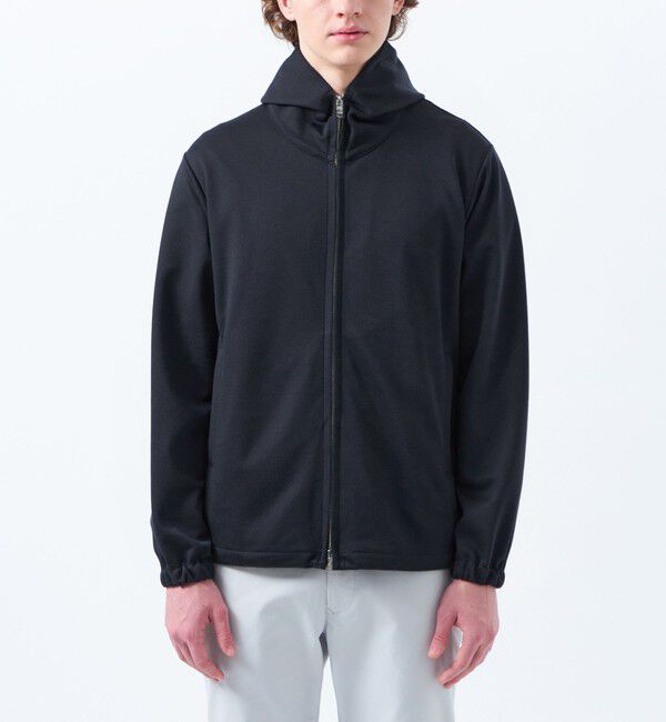 MACKINTOSH PHILOSOPHY「テーラードジャージー フーデッドパーカー 24G梳毛ジャージー」|ブルゾン・スタジャン|