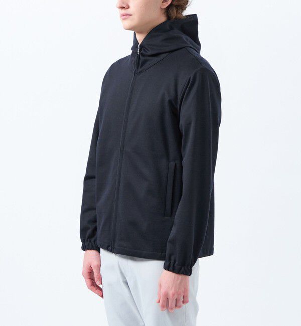 MACKINTOSH PHILOSOPHY「テーラードジャージー フーデッドパーカー 24G梳毛ジャージー」|ブルゾン・スタジャン|