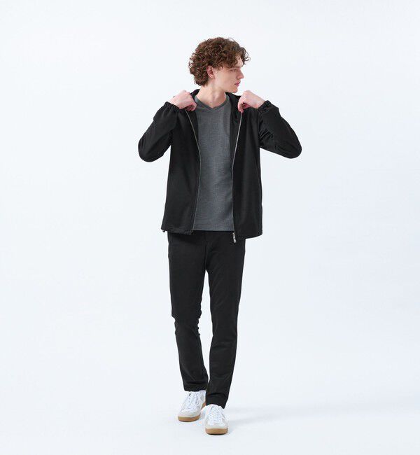 MACKINTOSH PHILOSOPHY「テーラードジャージー フーデッドパーカー 24G梳毛ジャージー」|ブルゾン・スタジャン|