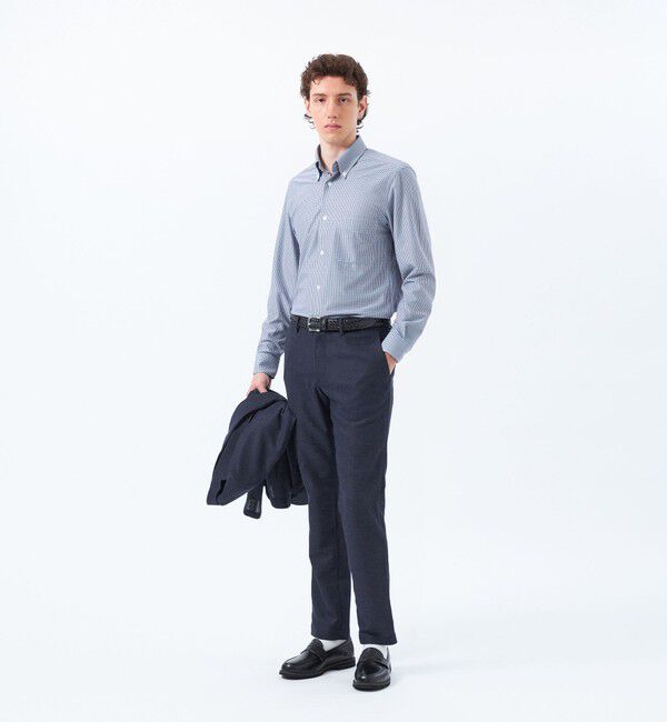 MACKINTOSH PHILOSOPHY「トロッター シャツ スクエアボタンダウン トリコットバリエーション」|シャツ・ブラウス|