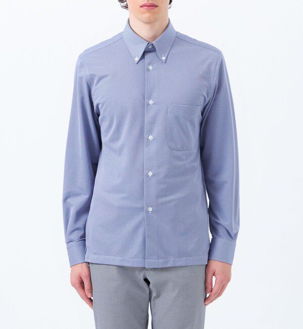 MACKINTOSH PHILOSOPHY「トロッター シャツ スクエアボタンダウン トリコットバリエーション」|シャツ・ブラウス|