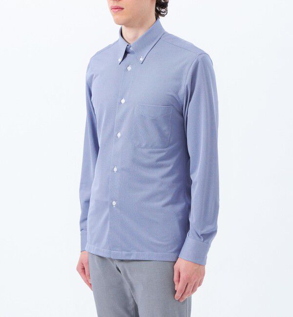 MACKINTOSH PHILOSOPHY「トロッター シャツ スクエアボタンダウン トリコットバリエーション」|シャツ・ブラウス|