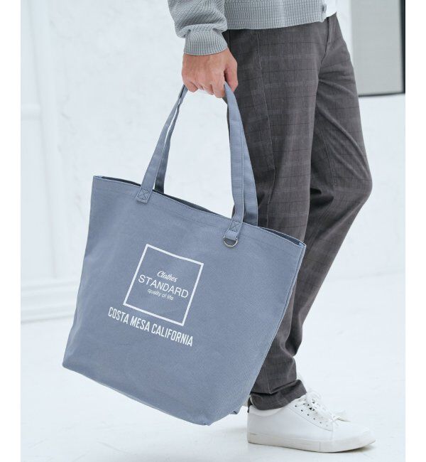 ikka「シンプルＥＣＯトートバッグ」|その他|サックスブルー