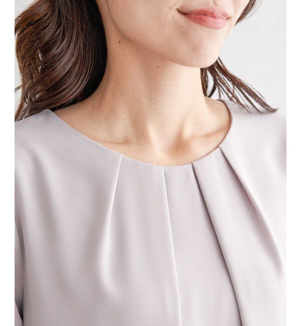 IKKA LOUNGE「バーチャーム付きブラウス」|シャツ・ブラウス|